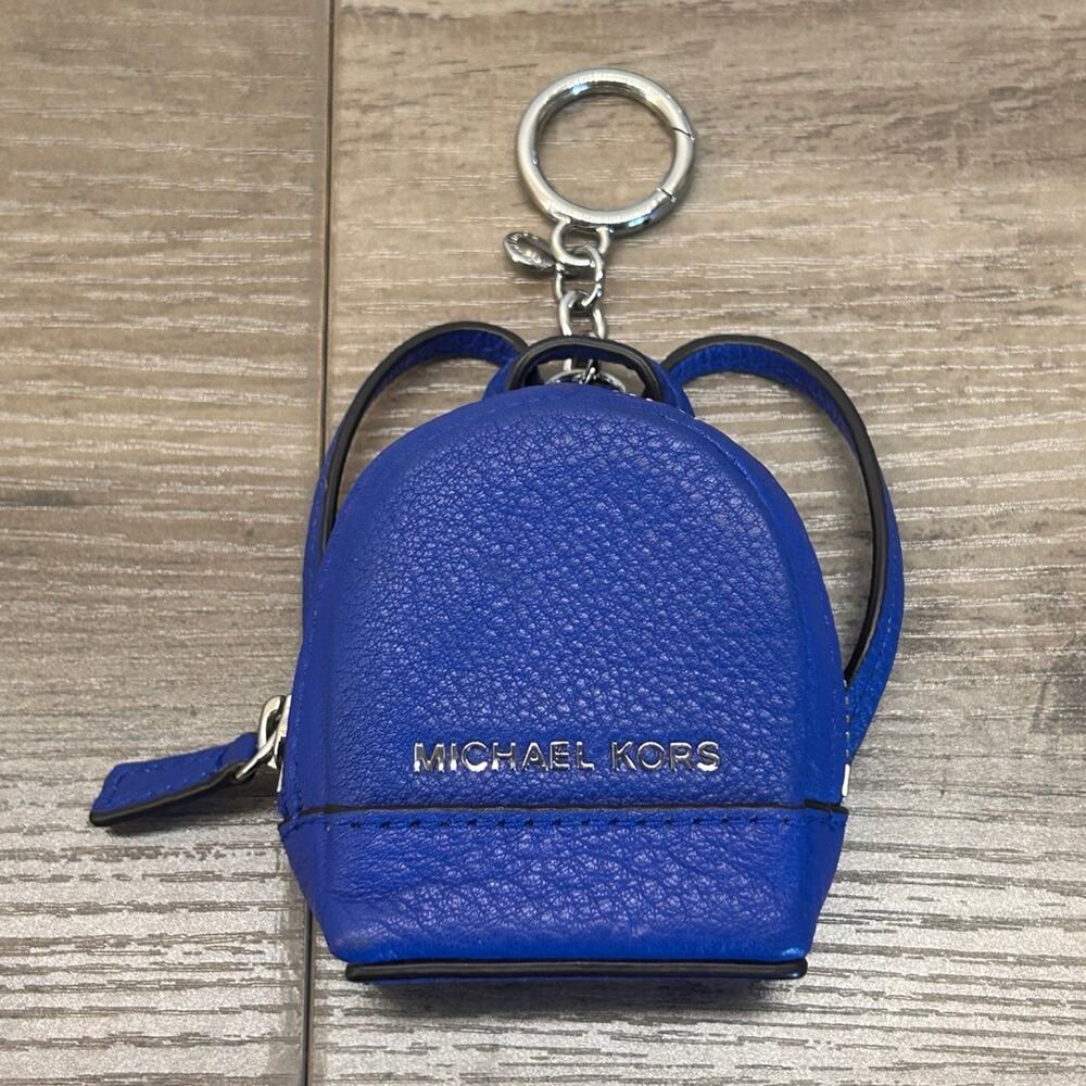 Michael Kors Designer Backpack RHEA Key Charms Ring